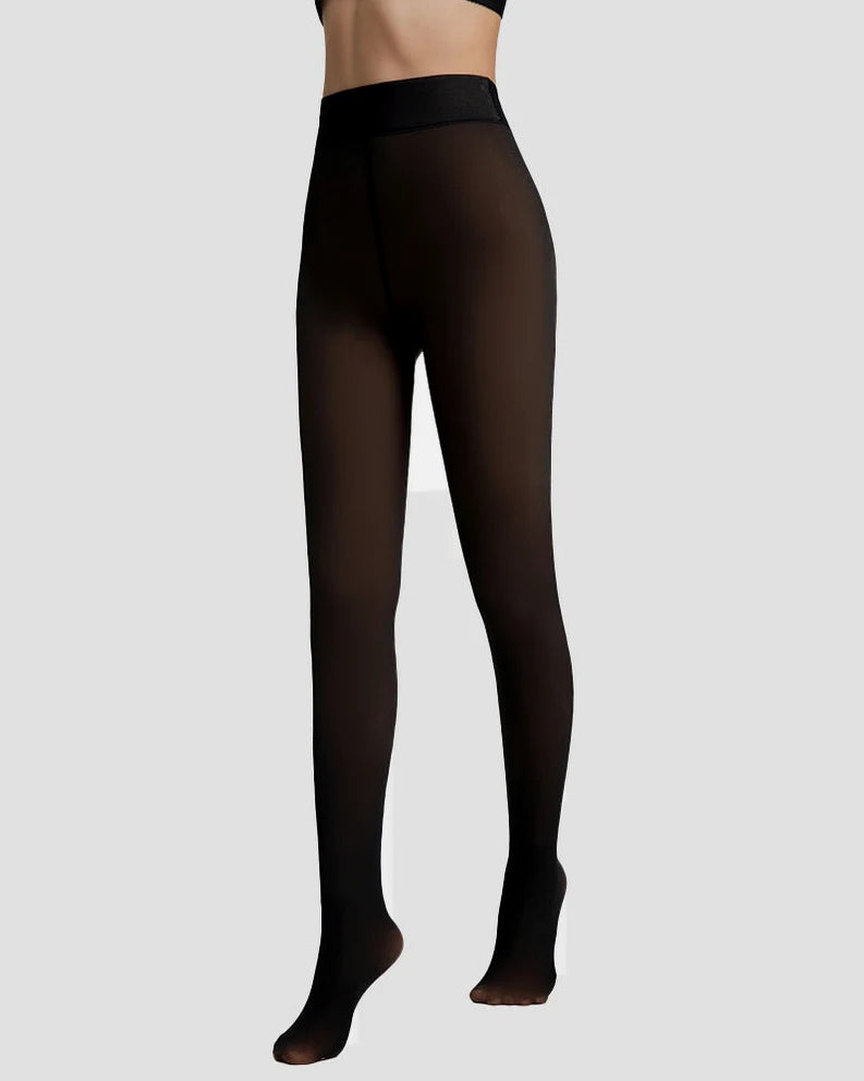 Translucent Fleece Lined Tights