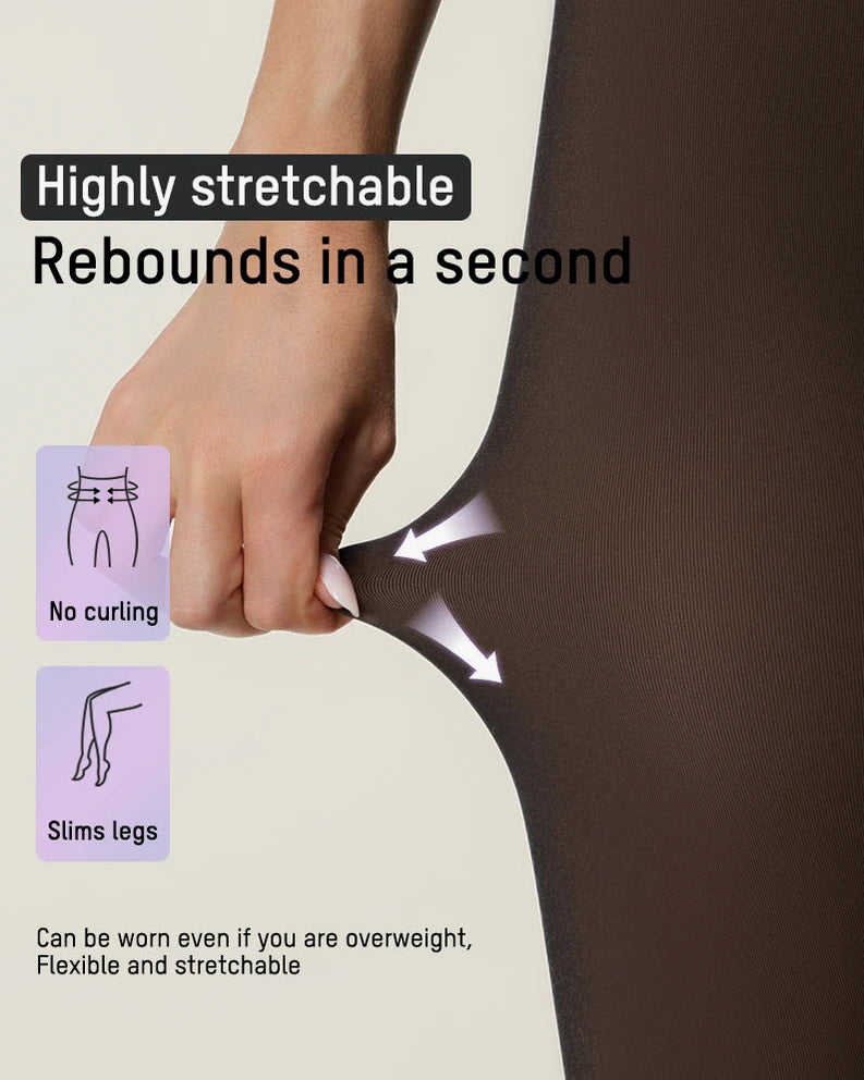 Translucent Fleece Lined Tights