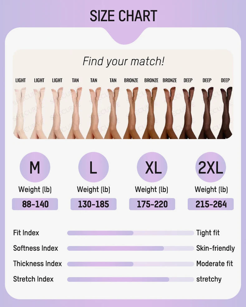 Translucent Fleece Lined Tights